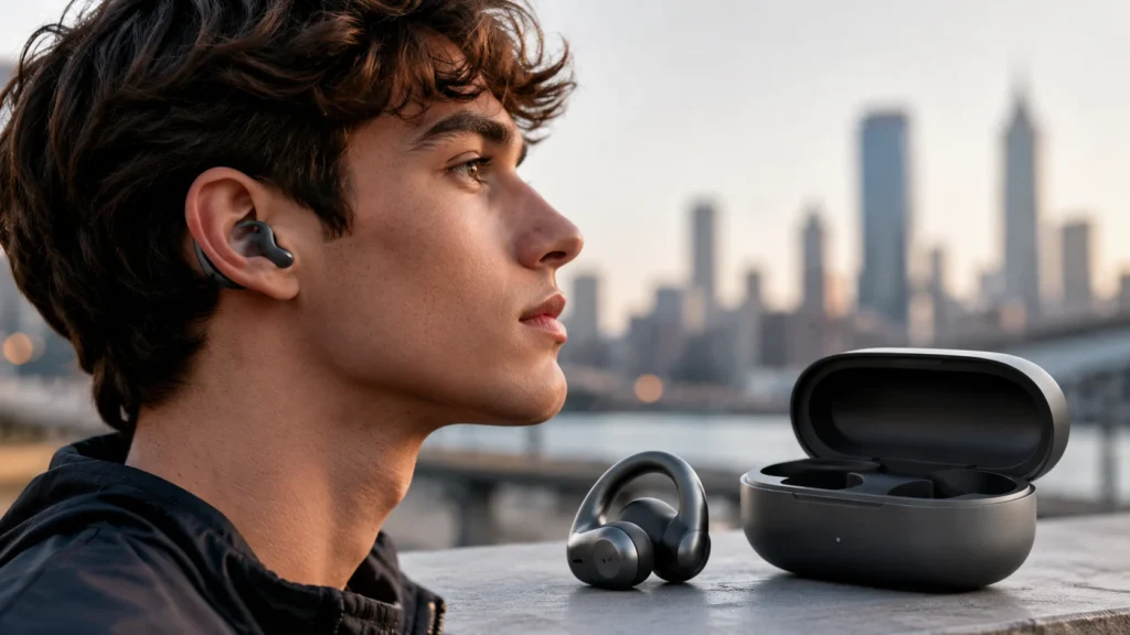 Shokz OpenDots 2 Push Open-Ear Audio Forward