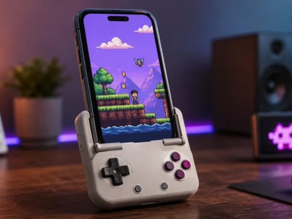 8BitDo FlipPad Makes Phone Gaming Retro Again