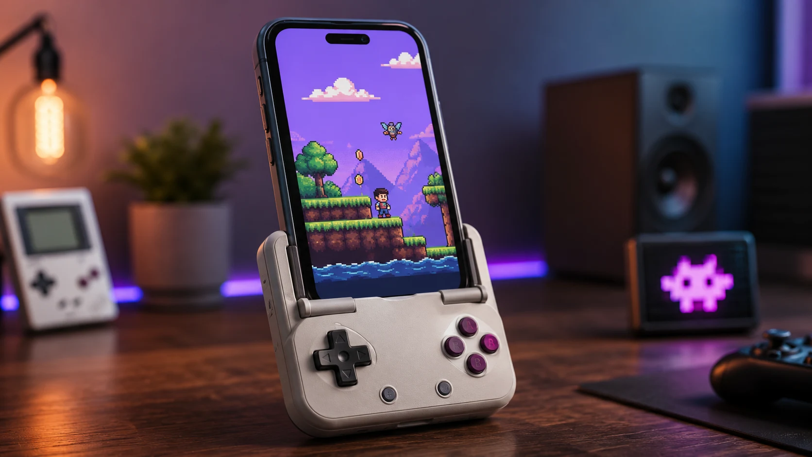 8BitDo FlipPad Makes Phone Gaming Retro Again