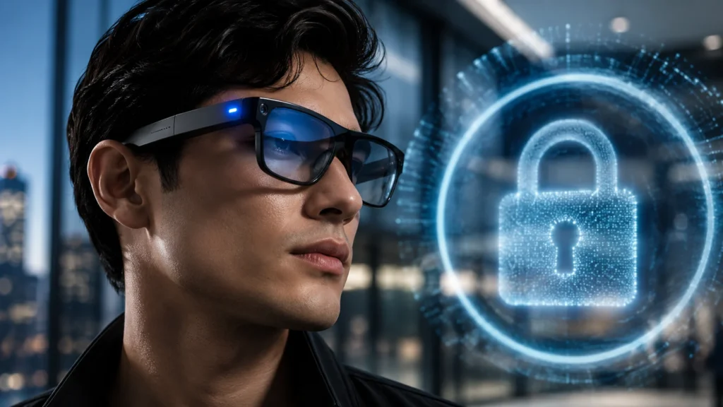 Samsung AI Glasses Face Privacy Light Test