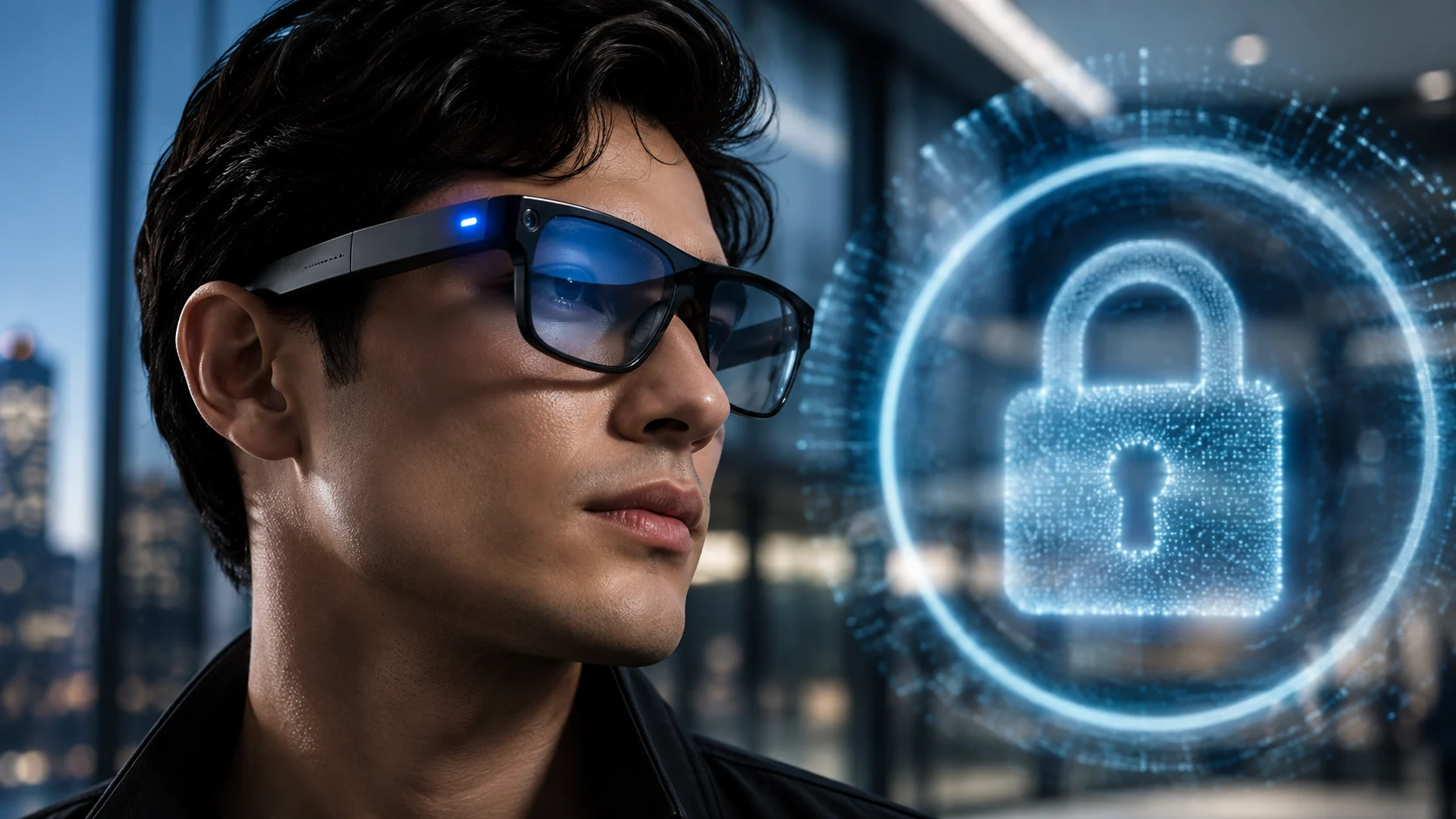Samsung AI Glasses Face Privacy Light Test
